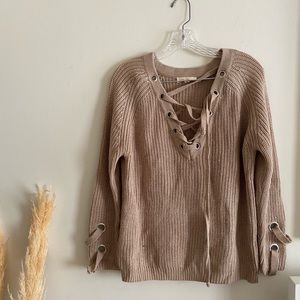 Mauve Neutral Sweater